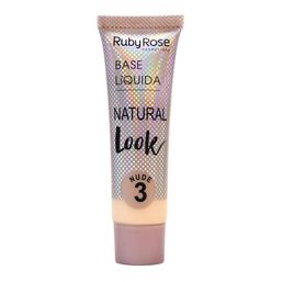 Base Ruby Rose Liq Nat-Look Nude Hb8051-3 - Cor 03 @