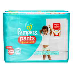 Fralda Pampers Pants Ajuste Total Xxg C/12