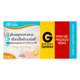 DROSPIRENONA+ 0,03MG ETINILESTRAD 21 CPRS- ALT(G)