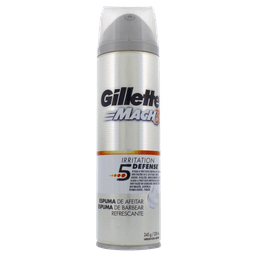 Espuma Barbear Gillette Mache 3 Refrescante 245G (D)