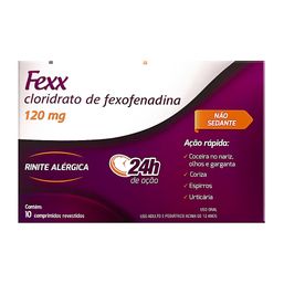 FEXX 120MG 10 CPRS