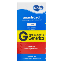 Anastrozol 1Mg 30 Cprs - Ems (G)