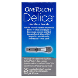 ONE TOUCH DELICA 25 LANCETAS