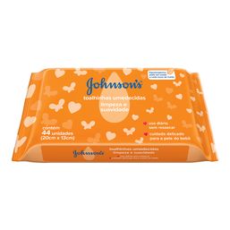 Lencos Umed Johnson's Limpeza Suave C/ 44 @