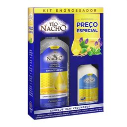 Shampoo Tionacho Engrossador 415Ml + Condicionador 200Ml