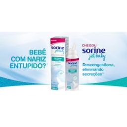 Sorine Jet Baby 0,9% Aché Solução Nasal 100ml