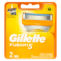 Carga Gillette Fusion 5 C/2