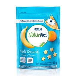 NUTRISNACK NATURNES BANANA E LARANJA 42G