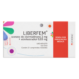 LIBERFEM 2MG 21 CPRS