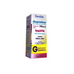 IBUPROFENO GTS 100MG/ML 20ML - GEO(G)
