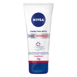 Nivea Maos Reparacao 3 Em 1 Creme 75Gr