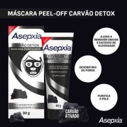 ASEPXIA MASC FAC PURIFICANTE CARVAO DETOX 30G