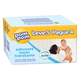 SAB POM POM HIDRAT C/5 LV+ PG- 70G @