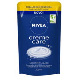 Nivea Sabonete Líquido Creme Care Refil 200Ml