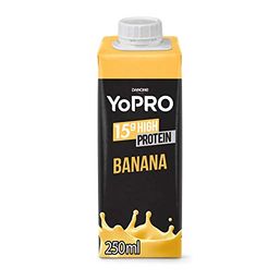 YOPRO BANANA 15H PROTEIN Z/LACT 250ML