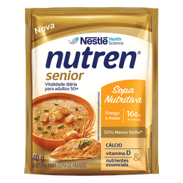 NUTREN SENIOR SOPA FRANGO 40G (CX12)