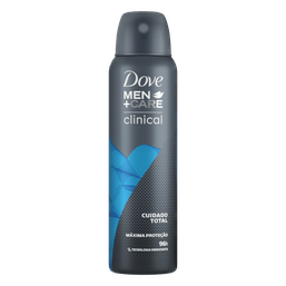 Desodorante Dove Clinical Aerosol Men Care Cuid Total 150ml
