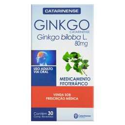 GINKGO BILOBA  80MG 30 CPRS