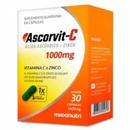 ASCORVIT C + ZINCO 30 CAPS