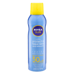 Prot Solar Nivea Sun Protect E Toque Seco Spray Fps50 200Ml @