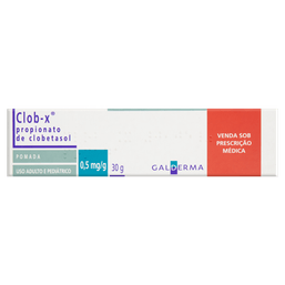 Clob-X 0,5mg/G Galderma Pomada 30g