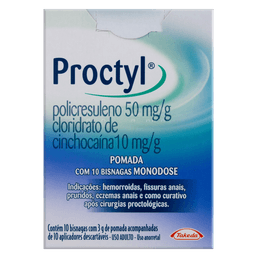 PROCTYL PMDA 3G 10 APLIC