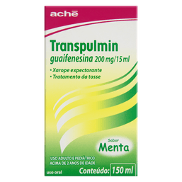 TRANSPULMIN XAROPE MENTA 150ML