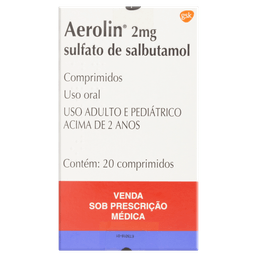 AEROLIN 2MG 20 CPRS