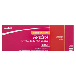 Fentizol 2% Aché Creme Vaginal + 7 Aplicadores