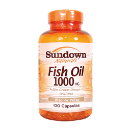 SUNDOWN NATURALS FISH OIL 1000MG 120 CAPS