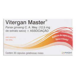 VITERGAN MASTER 30 CAPS