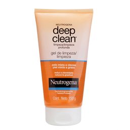 GEL FACIAL NEUTROGENA LIMPEZA DEEP CLEANA 150G