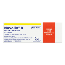 INS NOVOLIN R U-100 10ML
