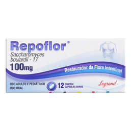 REPOFLOR 100MG 12 CAPS -LEG