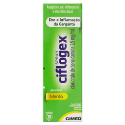 Ciflogex Spray Menta 30Ml - Cimed
