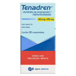 Tenadren 40/25Mg 30Cprs