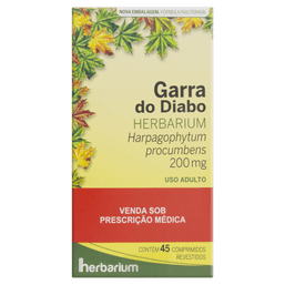 GARRA DO DIABO 200MG 45 CPRS @