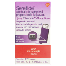 SERETIDE 25/250MCG SPRAY 120 DOSES $   - PBM