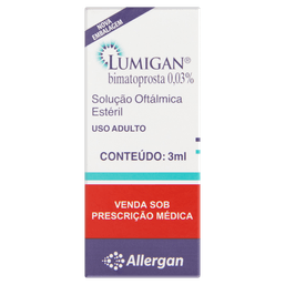 Lumigan Adulto Solução Oftálmica Estéril 3ml