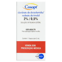 COSOPT SOL OFTALM  5ML