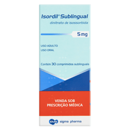 ISORDIL SUB 5MG 30 CPRS
