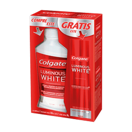 Colgate Luminous 500Ml+Creme Dental Luminous Grts@