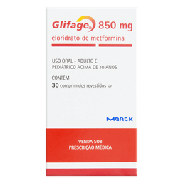 Glifage 850Mg 30 Cprs