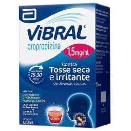 VIBRAL XAROPE PED 120ML  FRAMBOESA