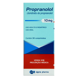 Propranolol Ayerst 10Mg 30Cprs