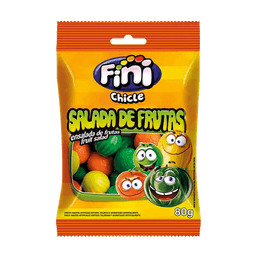 BALAS FINI SALADA FRUTAS CHICLE 100GR / 80GR