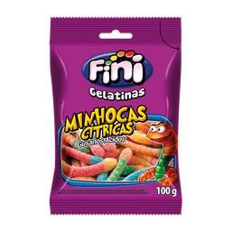 BALAS FINI MINHOCAS CITRICAS 90G