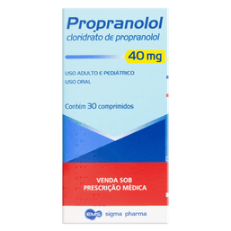 Propranolol Ayerst 40Mg 30Cprs