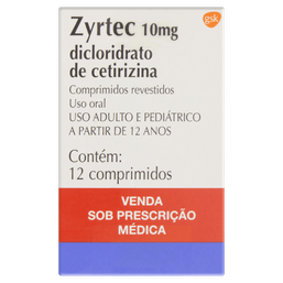 ZYRTEC 10MG 12 CPRS