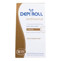 DEPI ROLL FOLHA FACIAL TRADIC C/8 PARES